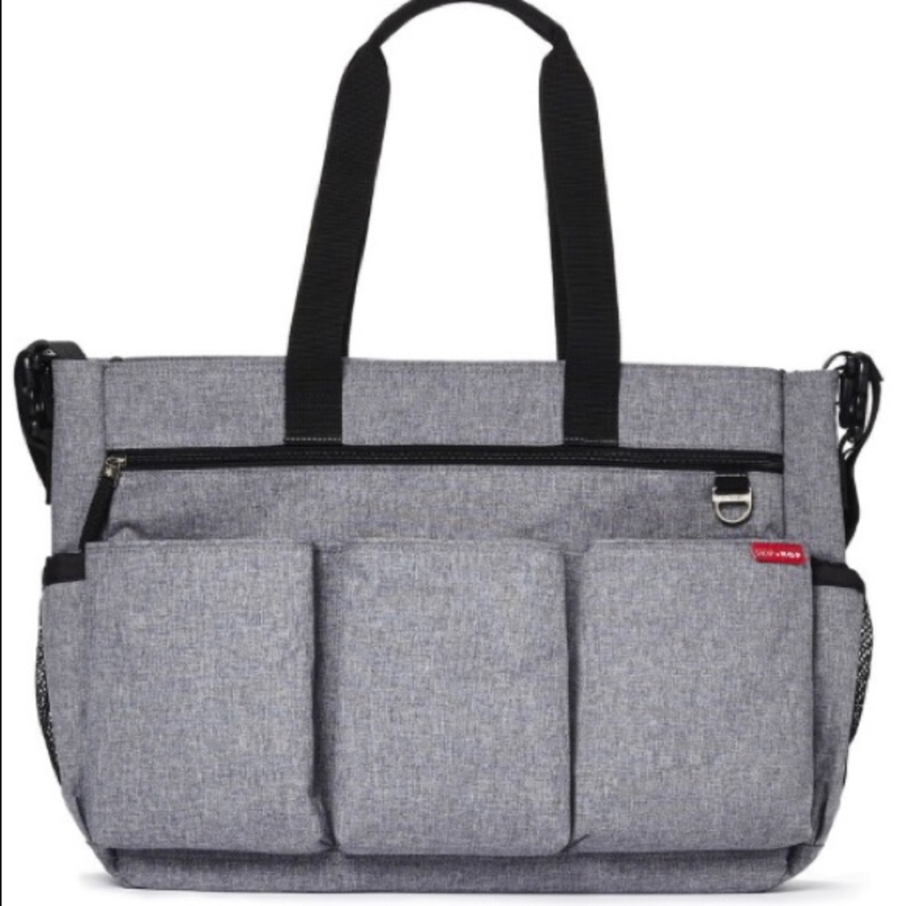 SkipHop Duo Double Signature Diaper Bag